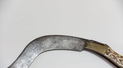 Folding knife called Navaja. 

Mounting with...