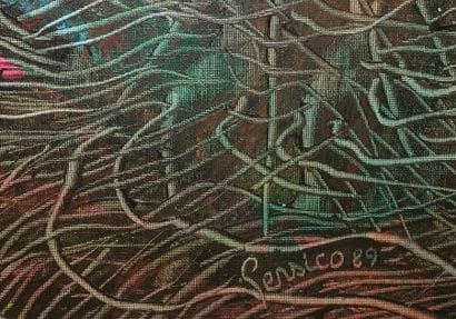 Alain-Pierre PERSICO.

Les Racines de l'Arbre.

Acrylique...