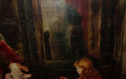 École du XIXe siècle, dans le goût du XVIIe.

Jeux...