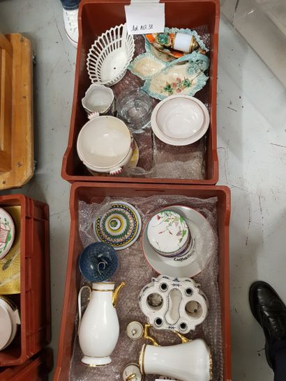 Fort lot de vaisseille, vases en céramique,...