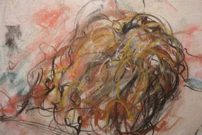 Gun FRANSSON.

Nue.

Pastel, signé et daté...