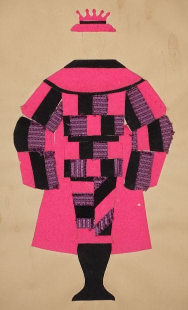 Deux projets de costumes, XXe siècle.

Collage...