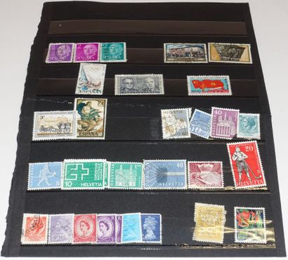 Lot of stamps.