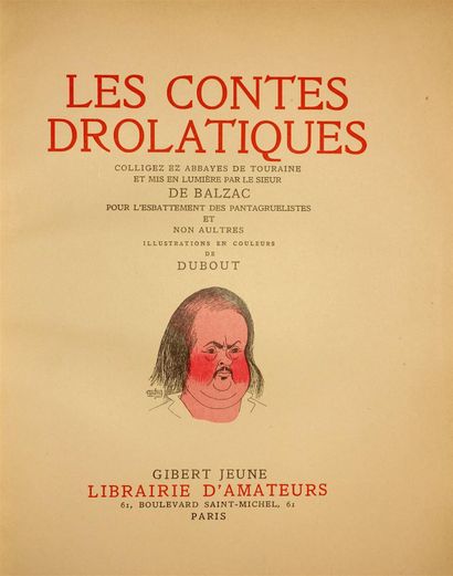Balzac. The Funny Tales.

Gibert Jeune, Amateur...