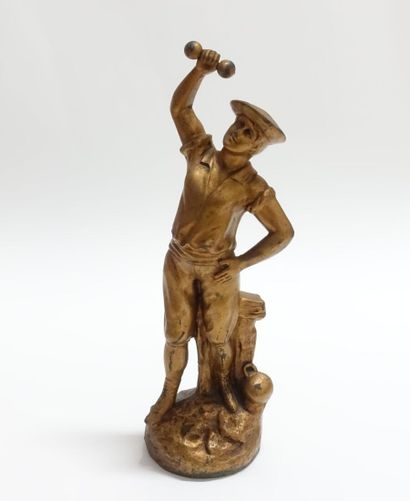 Weightlifter.

Subject in golden rule, bears...