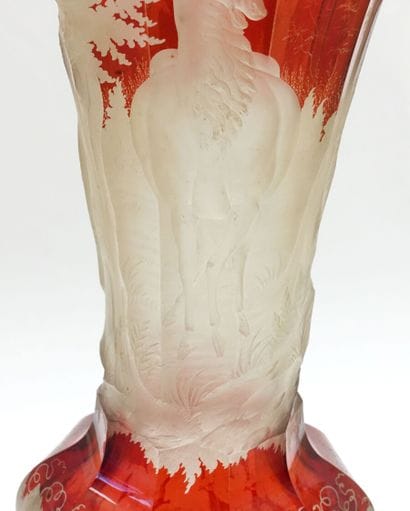 BOHEME.

Vase with sides and flared neck...