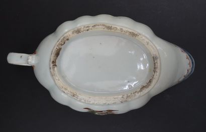 INDIA COMPANY.

Two porcelain sauce boats...