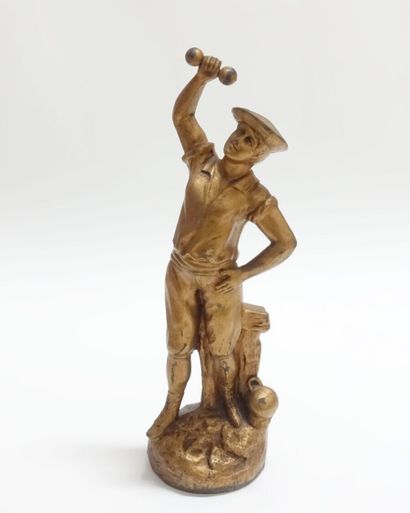 Weightlifter.

Subject in golden rule, bears...