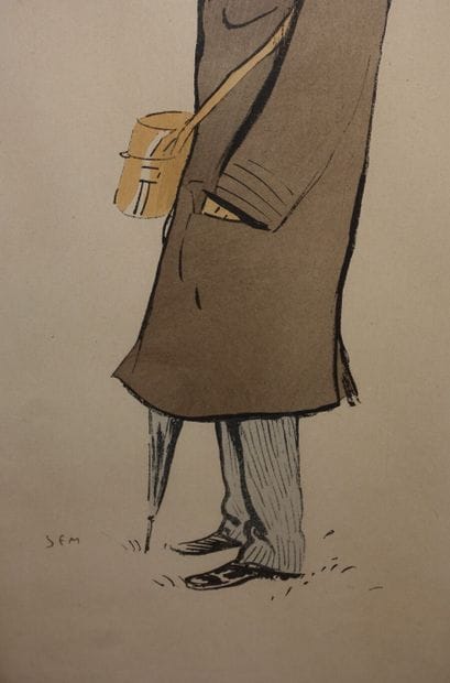 SEM (1863-1934).

Caricature 

Lithographie.

465...