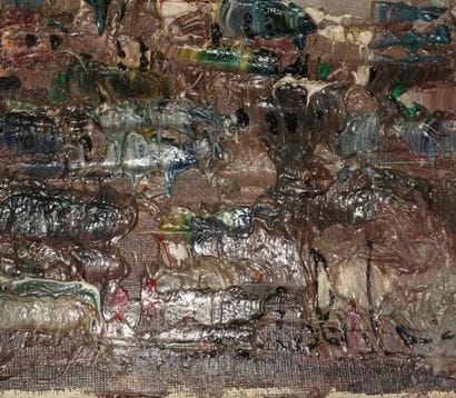 TOLEDO (?).

Les Toits de Paris.

Oil on...
