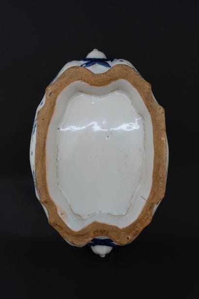 ROUEN.

Octagonal earthenware oiler holder...