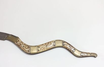 Folding knife called Navaja. 

Mounting with...