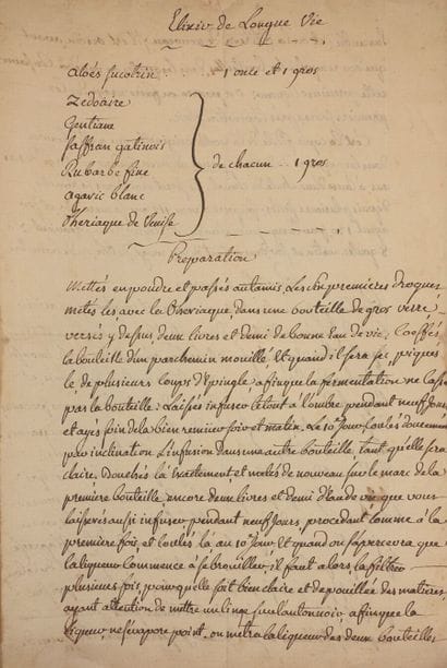Batch of manuscripts, stamps and various...