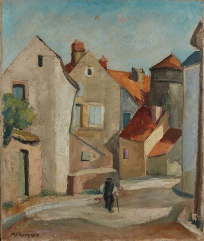 Marcel CHARPAUX (né en 1890).

Vieil homme...