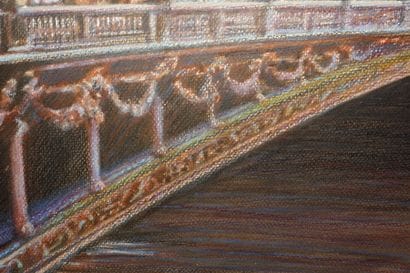 M. LECOMTE.

Vue du pont Alexandre III.

Pastel,...