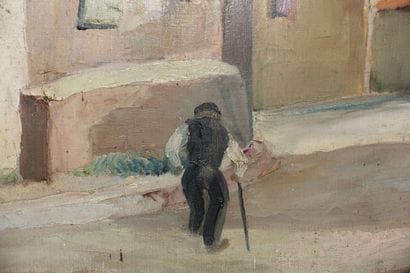 Marcel CHARPAUX (né en 1890).

Vieil homme...