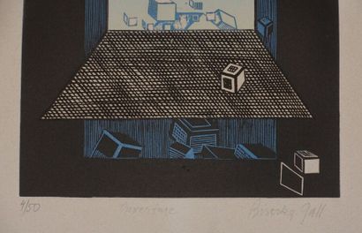 Biserka GALL (1942-2002).

Ouverture.

Lithographie,...