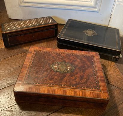 Meeting of three boxes: 

- A game box made...