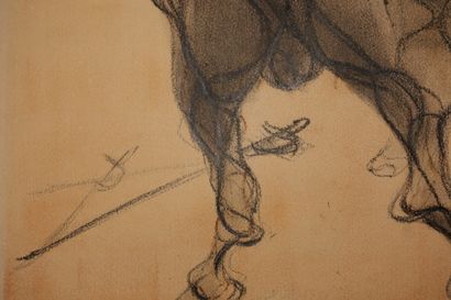SAUZÉA.

Écuyers.

Lithographie, signée en...