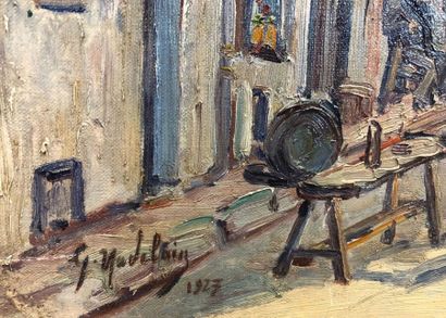 Gustave MADELAIN (1867-1944).

The village...