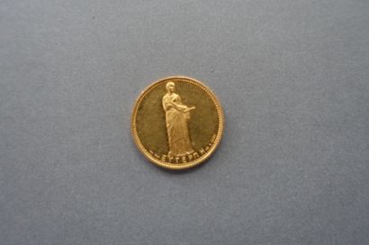 920 thousandths gold coin MOZART GROSSE MUSIKER...