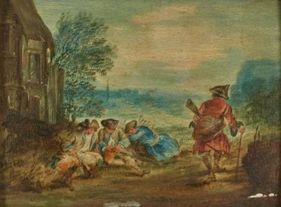 École française vers 1700, entourage d'Antoine...