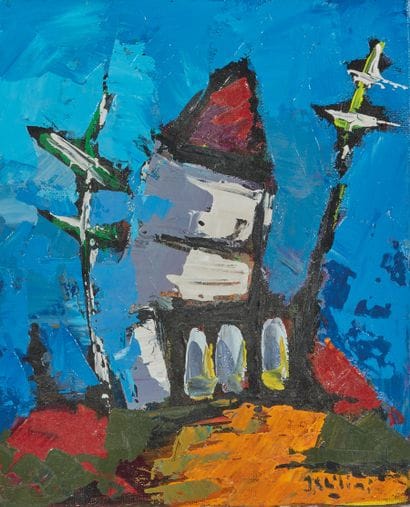 Joris GHILINI (born in 1978).

The Crouesty.

Acrylic...