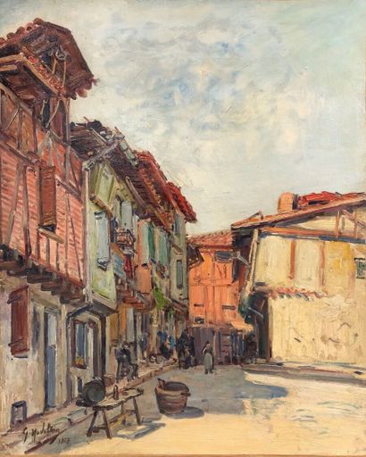 Gustave MADELAIN (1867-1944).

The village...
