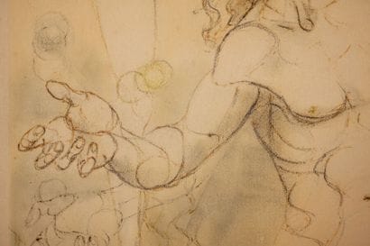SAUZÉA.

Couple de jongleurs.

Lithographie,...