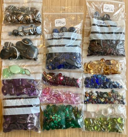 Important batch of ornamental and imitation...