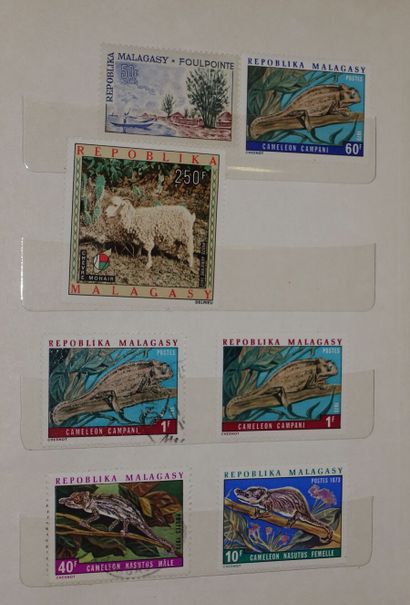 Batch of manuscripts, stamps and various...