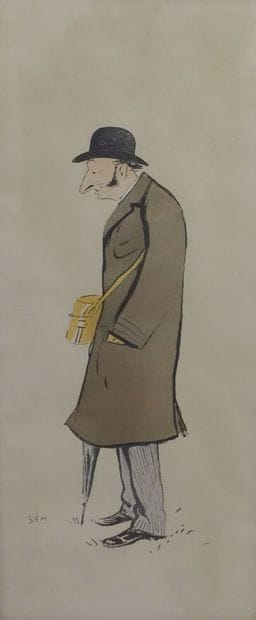 SEM (1863-1934).

Caricature 

Lithographie.

465...