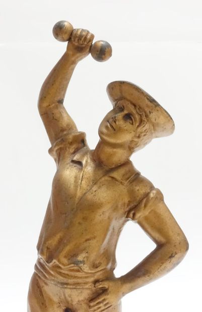 Weightlifter.

Subject in golden rule, bears...