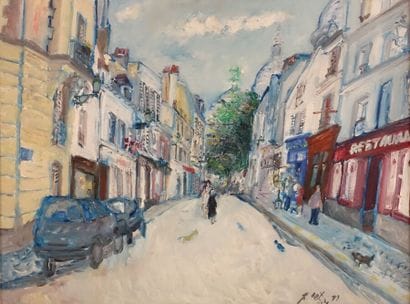 Paul ALTMAN.

Montmartre, rue du Chevalier...