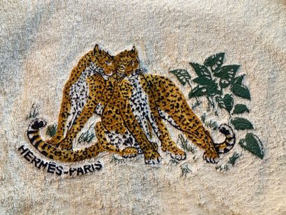 HERMÈS Paris
Paire de petites serviettes...