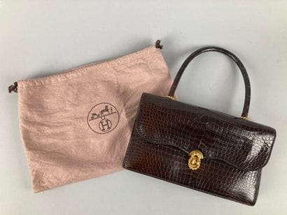 HERMÈS Paris
Sac « Escale » en crocodile...