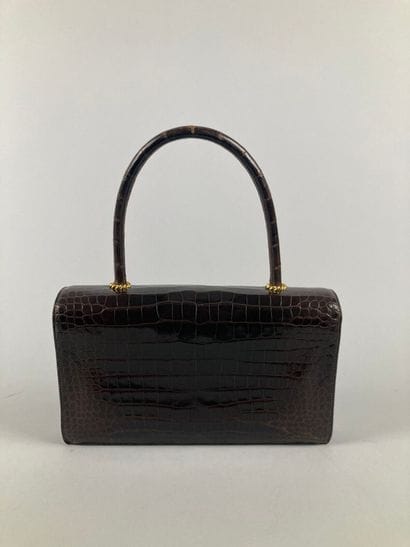 HERMÈS Paris
Sac « Escale » en crocodile...