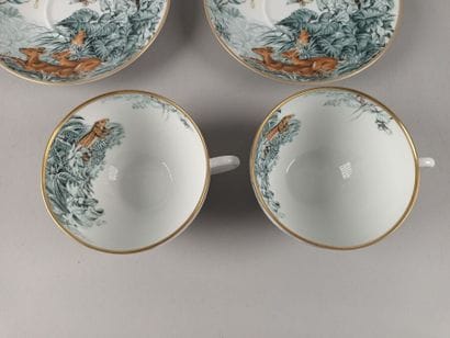 HERMÈS Paris
Coffret comprenant deux tasses...
