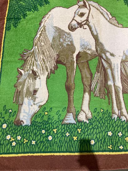 HERMÈS Paris
Grand drap de plage en éponge...