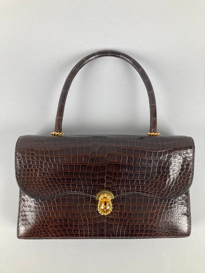 HERMÈS Paris
Sac « Escale » en crocodile...