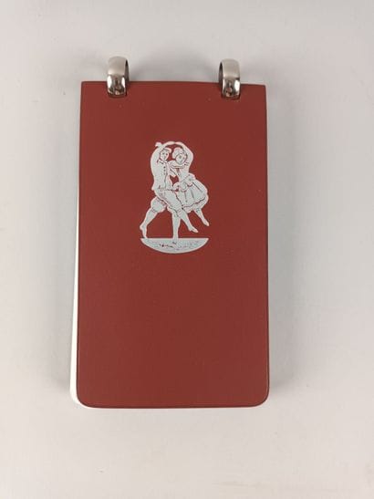 HERMÈS
Carnet de bal à couverture en cuir...