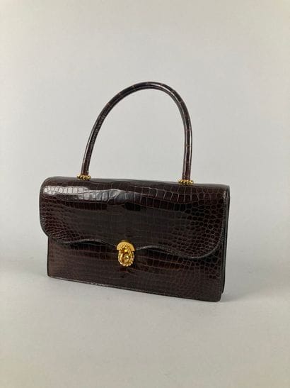 HERMÈS Paris
Sac « Escale » en crocodile...