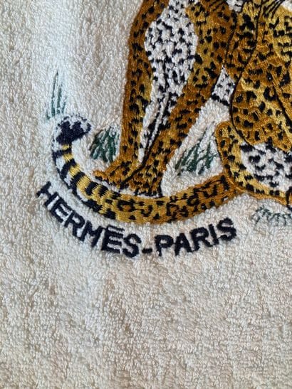 HERMÈS Paris
Paire de petites serviettes...