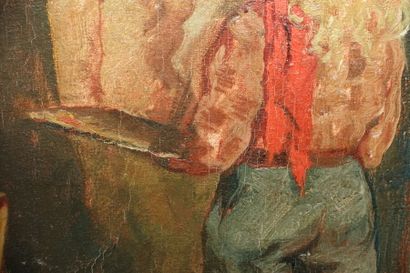 Émile BAES (1879-1954)

Artiste peignant...