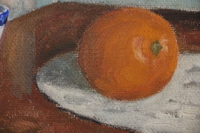 École moderne

Nature morte à l'Orange

Huile...