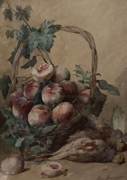 Alice HAMMAN (?)

Nature morte au panier...