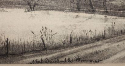 Albert DRACHKOVITCH-THOMAS (né en 1929)

Paysage...