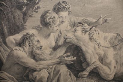 D'après HALLÉ

La Nimphe Io changée en vache

Gravure...
