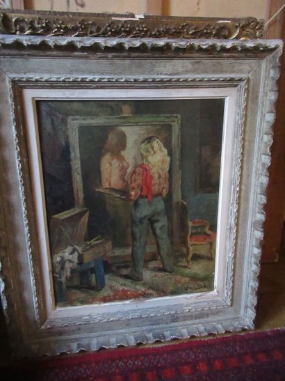Émile BAES (1879-1954)

Artiste peignant...