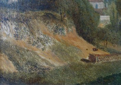 A. DEMARNE

Paysage 

Toile marouflée sur...
